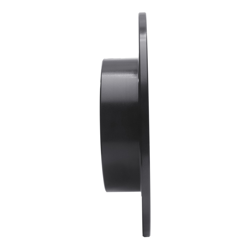 Chrysler Sebring Brake Rotor (1) - Rear Right - R1 Concepts - Drilled & Slotted - Black - `07-`17